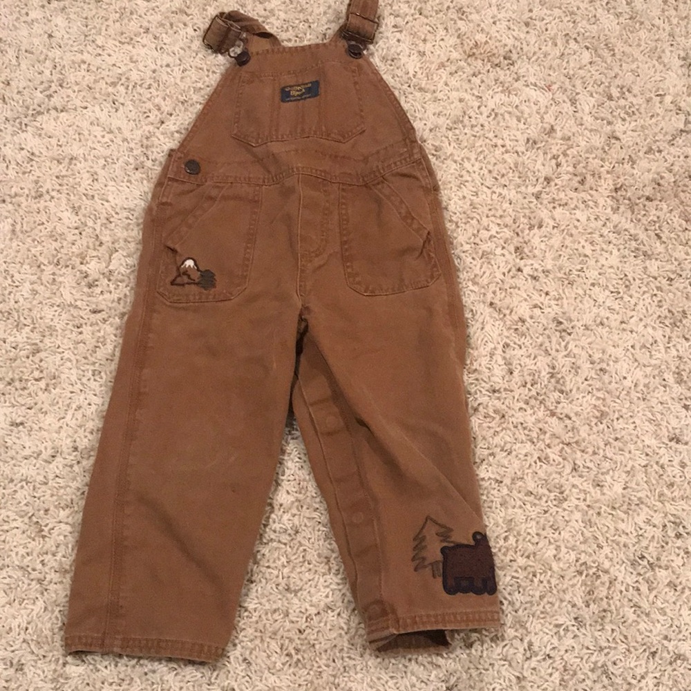 Oshkosh overalls EUC size 24mos